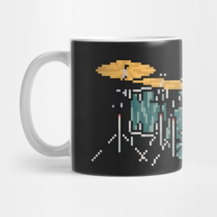 Pixel Blue Steel Drums Mug